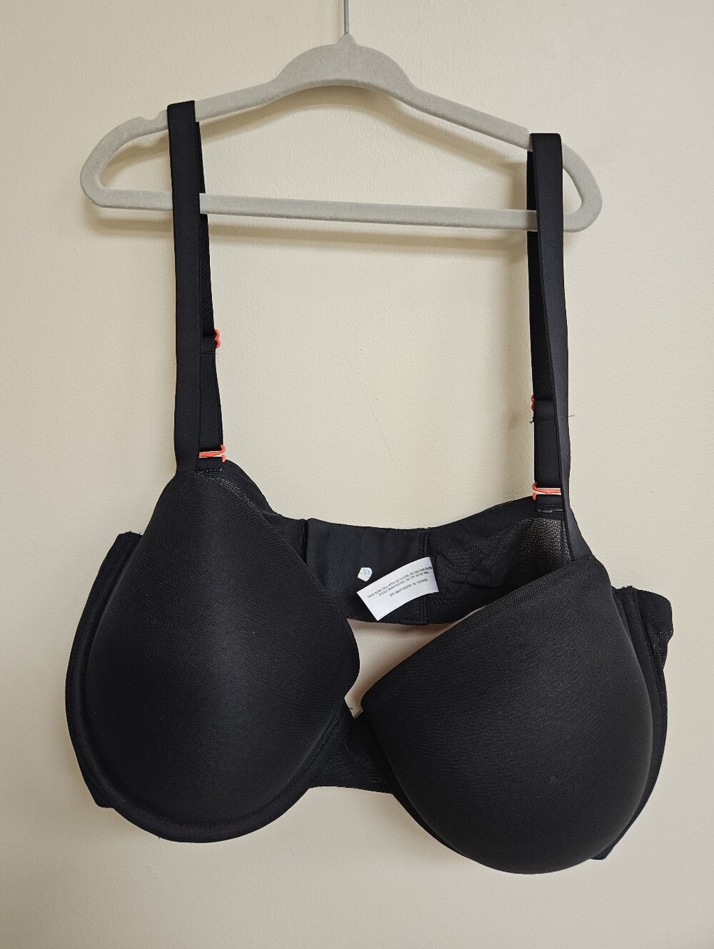NEW Parade Black Push Up Bra Wired Size 2XL